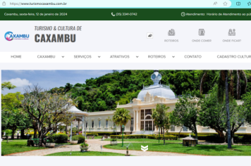 Novo website do Turismo